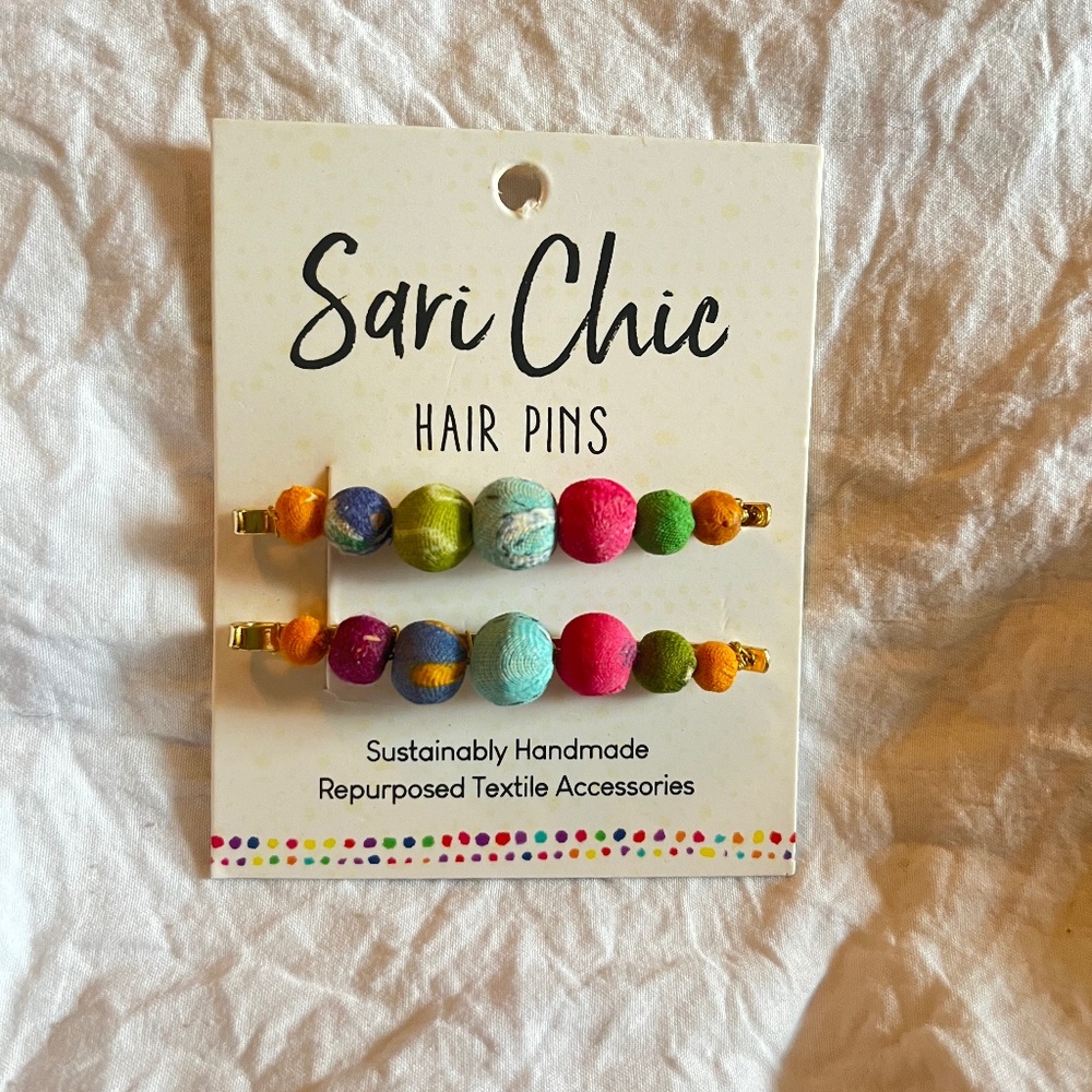 Handmade/Fair-Trade Hair Pins
